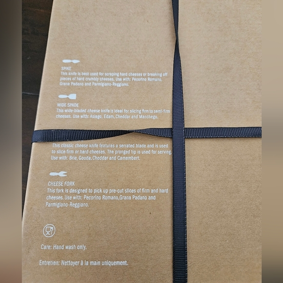 Marble cheese knives - Picture 3 of 5